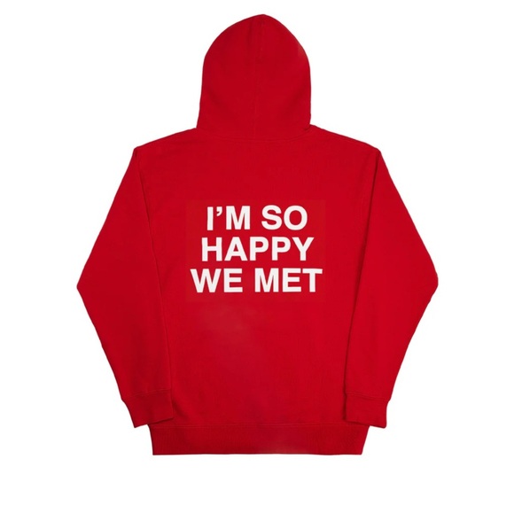 We’re Not Really Strangers I’m So Happy We Met Hoodie - Picture 1 of 8